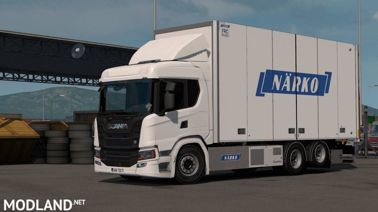 Rigid Chassis Addon for Eugene's Scania NG by Kast v 1.2.1 1.35+