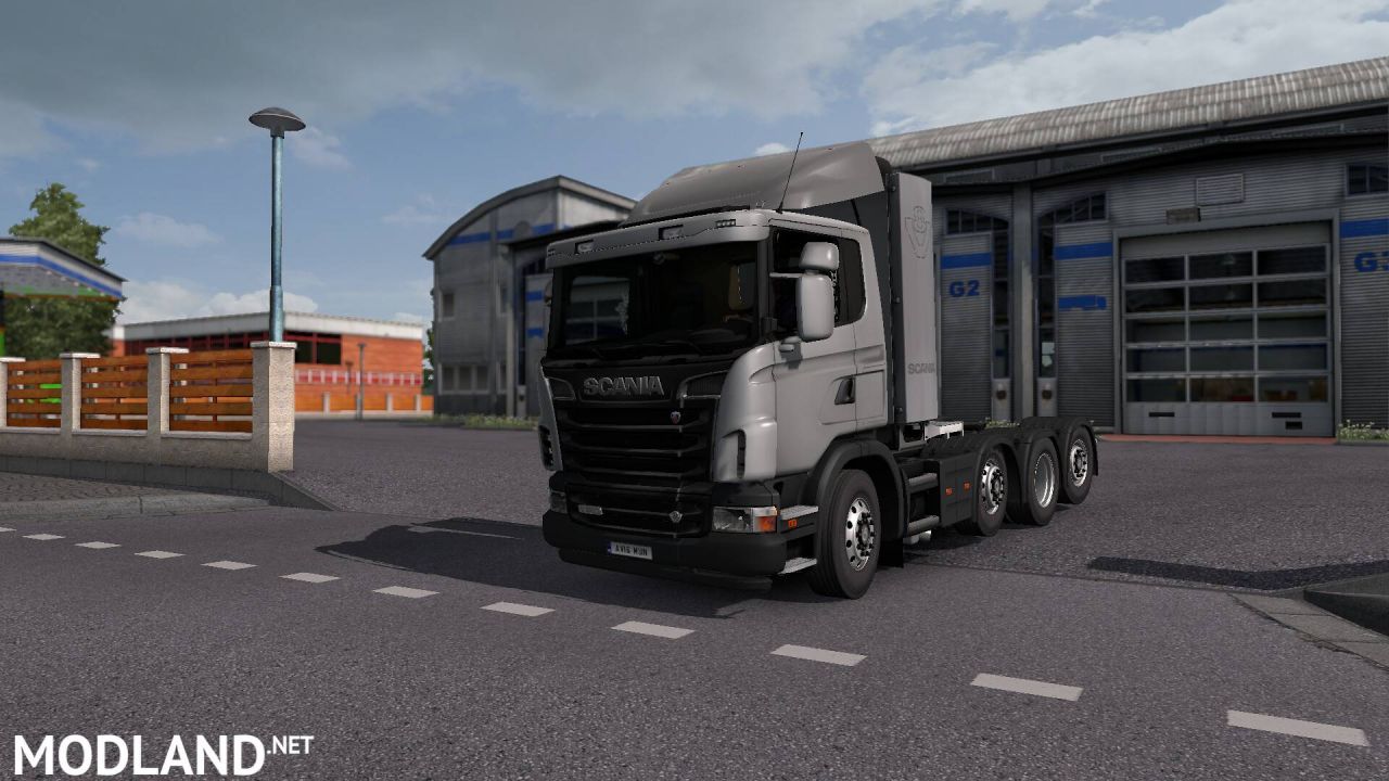 SCANIA PGRT Old Heavy Bumper