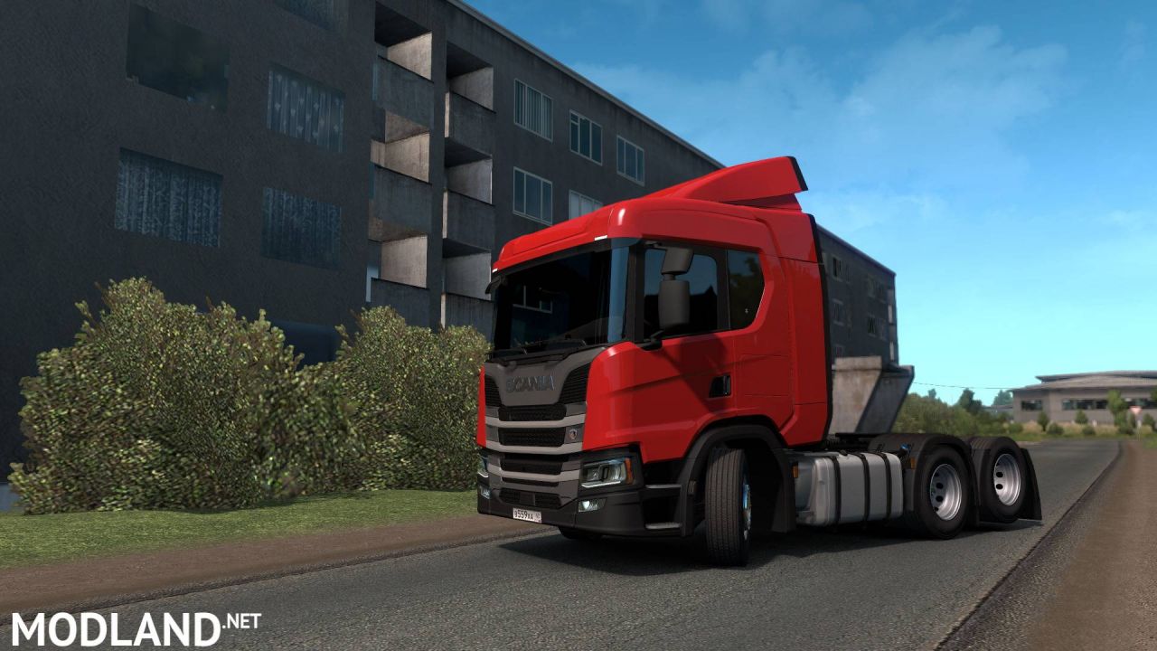 Mighty Griffin compatibility mod for NextGen Scania P G R S