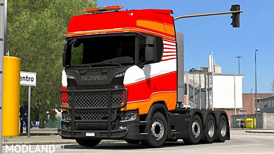 8x4 chassis for Scania R and S 2016 NG