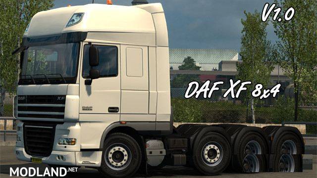 DAF XF 8×4 Chassis