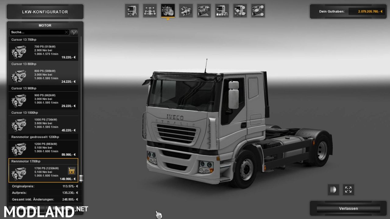 POWERFUL ENGINES MOD 1.2 - ETS 2