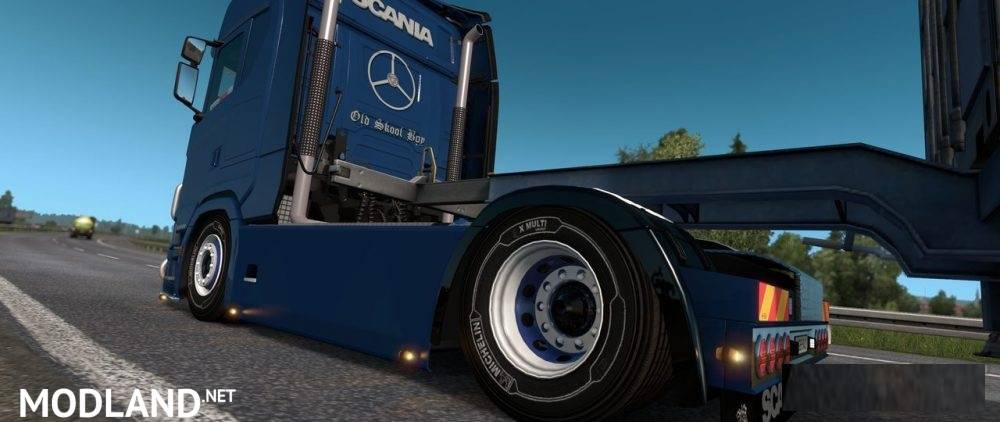 Back Exhaust for Scania S