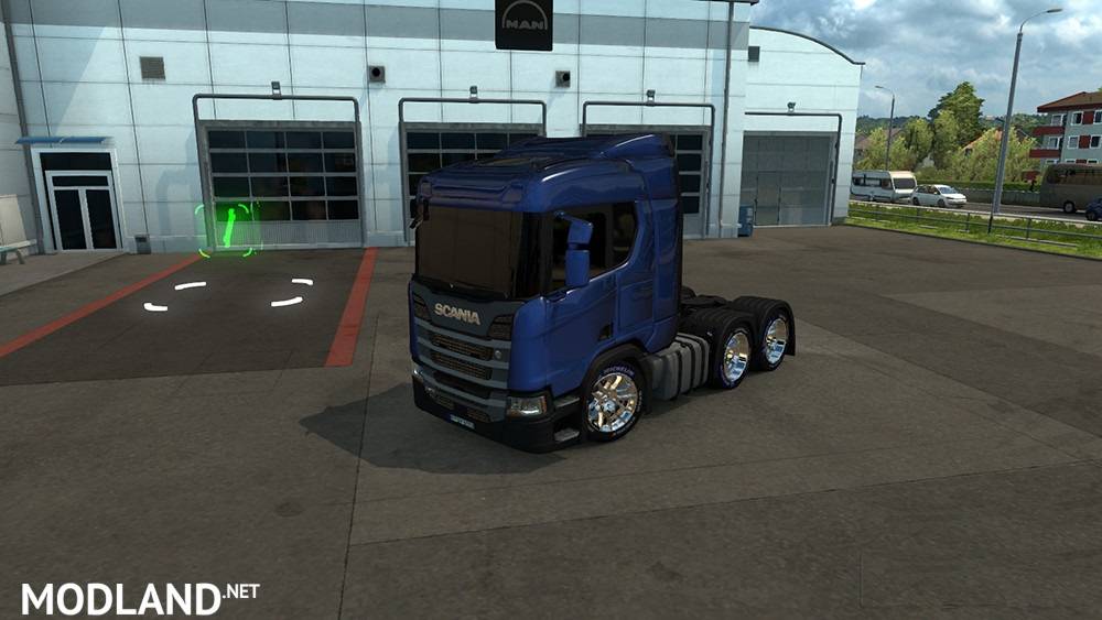 Scania 2009 and 2016 Black Glass
