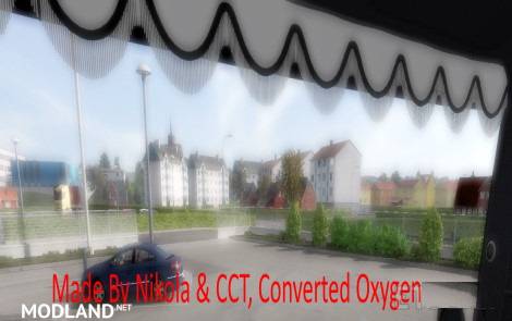 Scania Holland Style Curtain