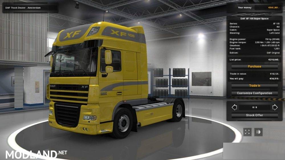 DAF 750 HP work in Multi
