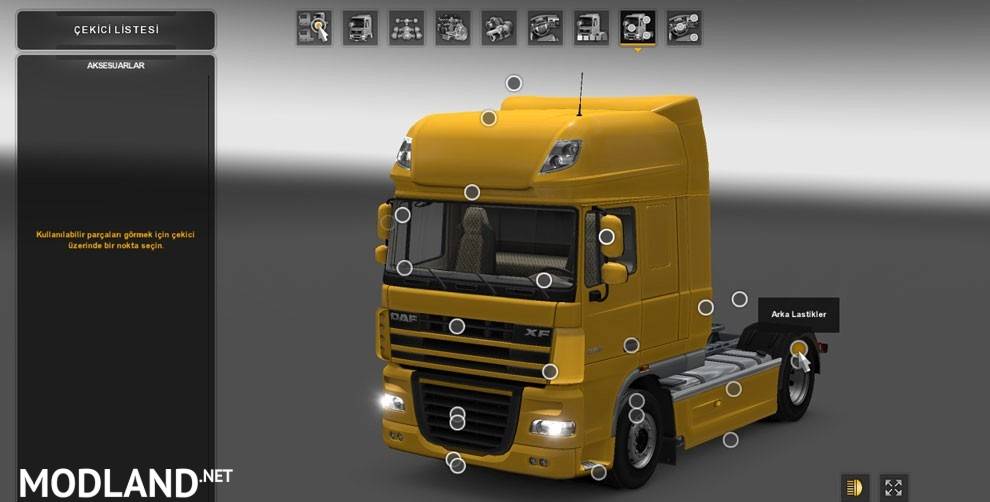 DAF XF Mega Tuning Mod v 1.0 BETA