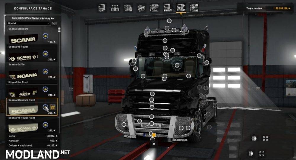 DLC Cabin for Scania T from RJL