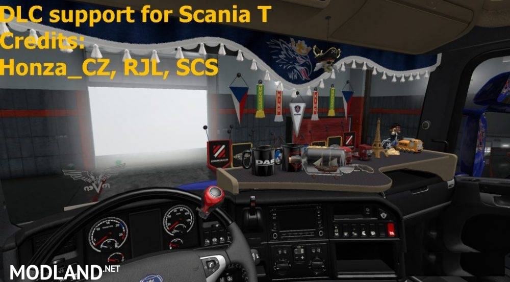 DLC Support for Scania T by RJL