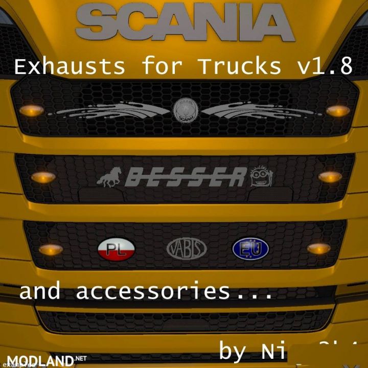 Exhausts for Trucks v 1.8 by Nico2k4