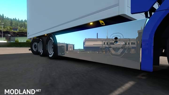 Custom Sideskirt for Ekeri Scania S and R