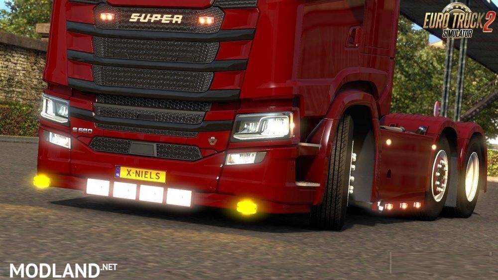Scania S&R Extended Front Bumper 1.31.X