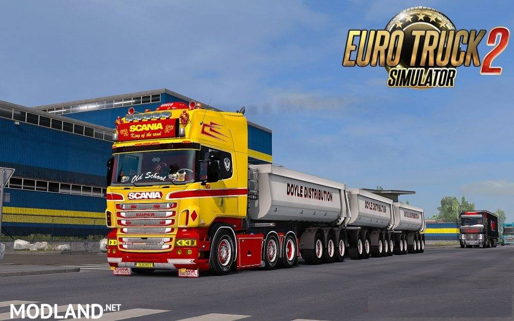 Scania RS & T (RJL) Yellow GTM Custom Headlights