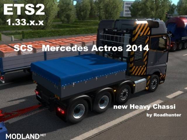 Mercedes Actros 2014 New Heavy Chassi
