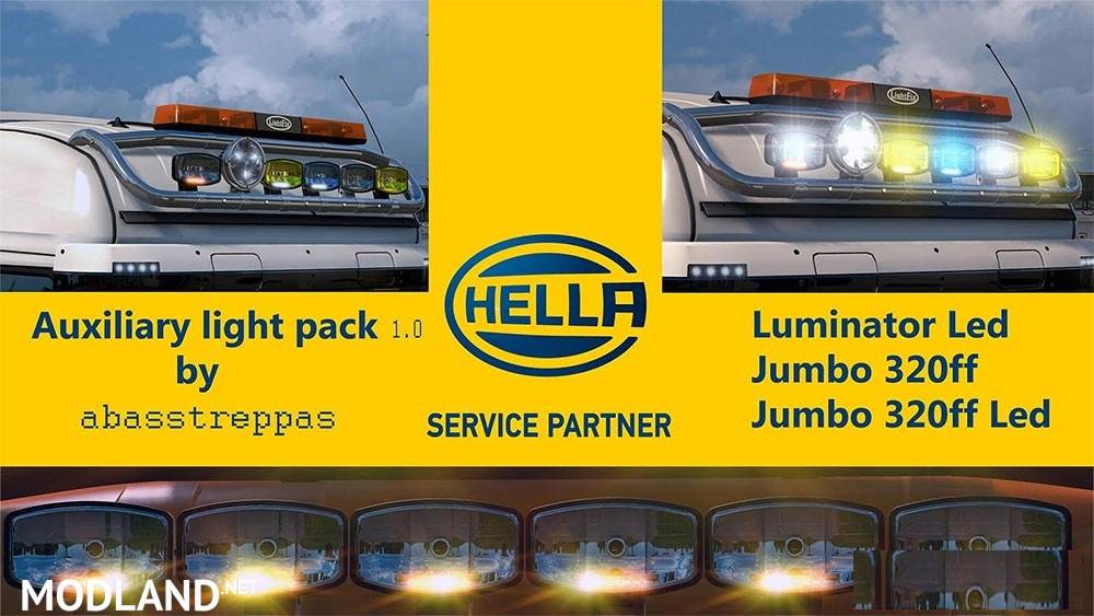 Hella Auxiliary Light Pack v 2.0 by abasstreppas