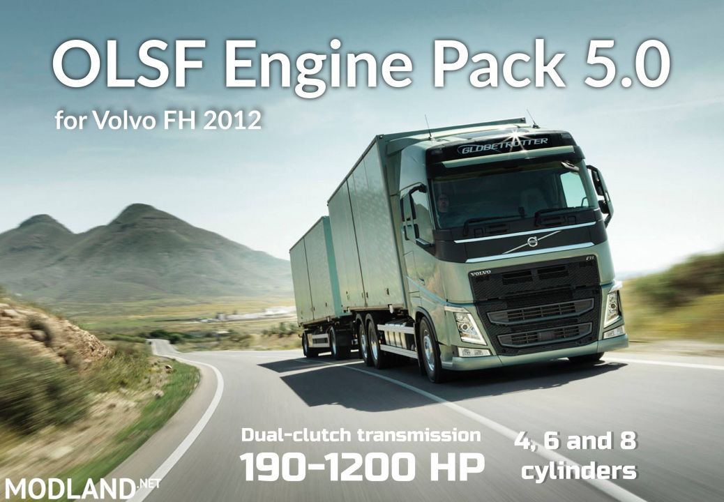 OLSF Engine Pack 5.0 for Volvo FH 2012 - 1.30.x