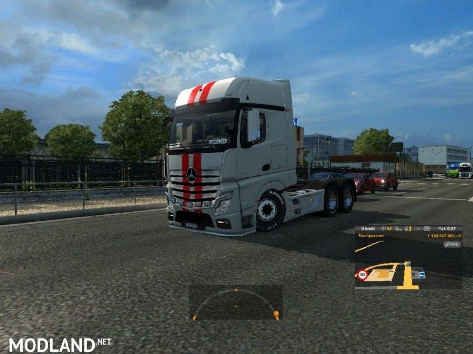 Mercedes Actros 2014 Low Chassis 1.27