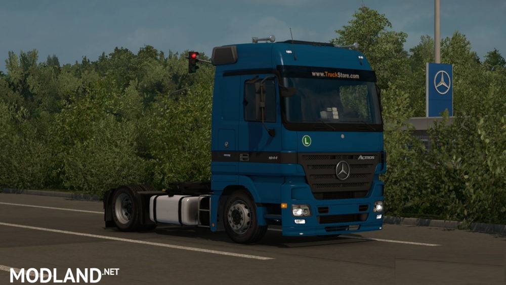Mercedes Actros MP2 Low Deck Chassis Addon by Sogard3