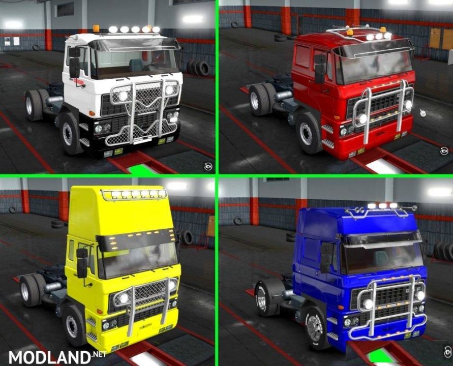 Parts adapted for DAF F241