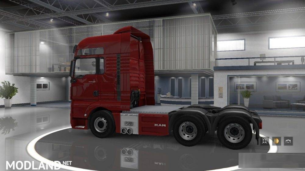 Reworked MAN TGX 6×4 Chassis