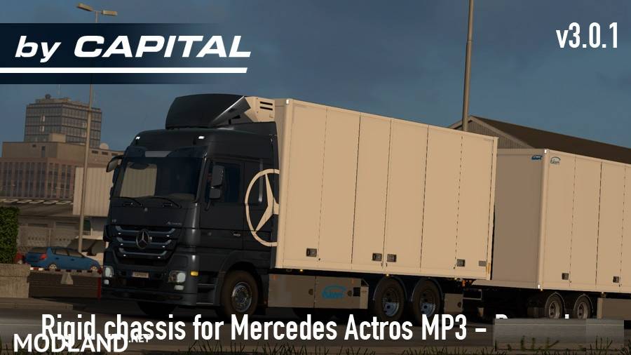 Rigid Chassis for Mercedes Actros MP3 Reworks – ByCapital