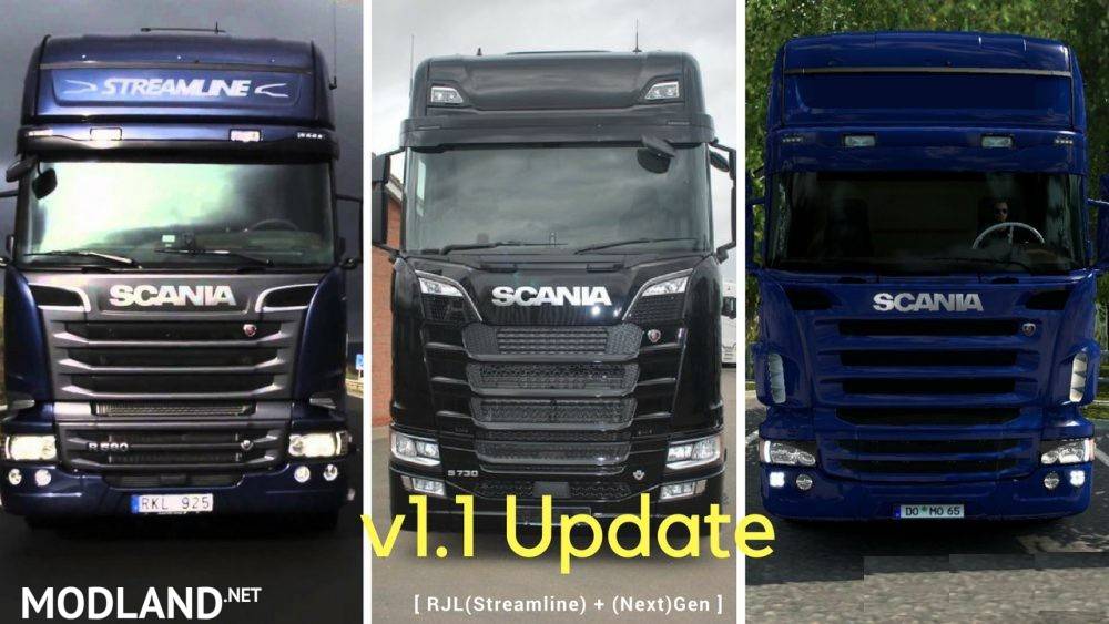 Scania V8 Topline 8×4 Heavy Duty Mod Pack v 1.1 Update