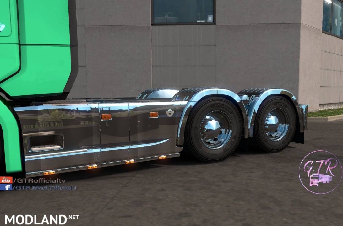 Scania S & R Next Gen Accessories Chrome