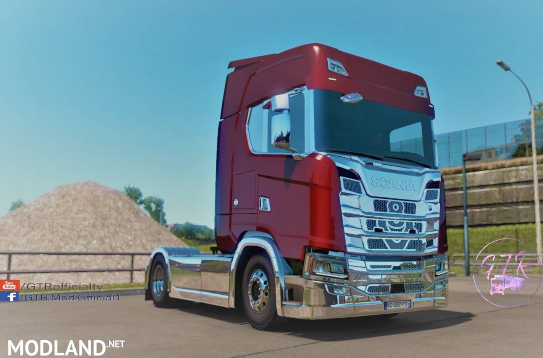 Scania S & R Next Gen Accessories Chrome