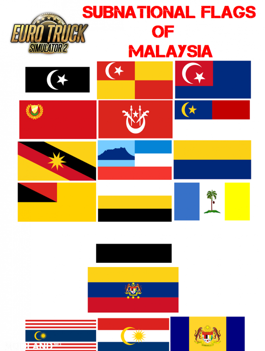 Subnational Flags of Malaysia