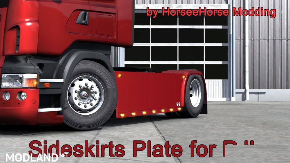 Sideskirts Plate for Scania RJL
