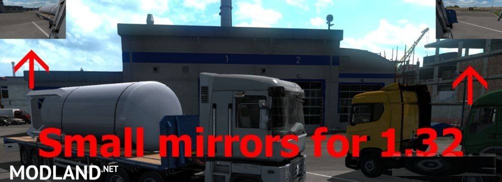 Small mirrors for 1.32
