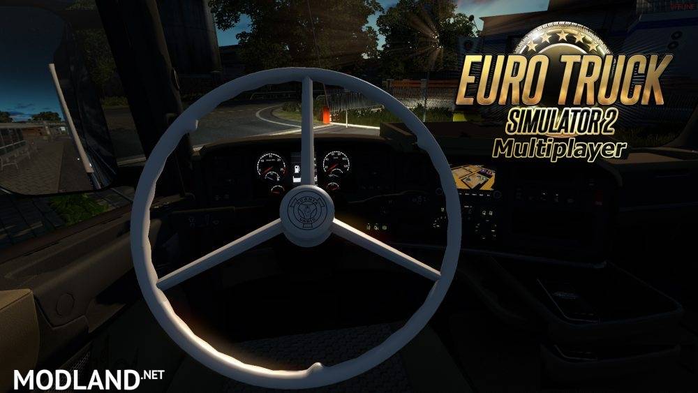 [Multiplayer] Vabis Steering Wheel for all Truck’s (1.30/1.31)