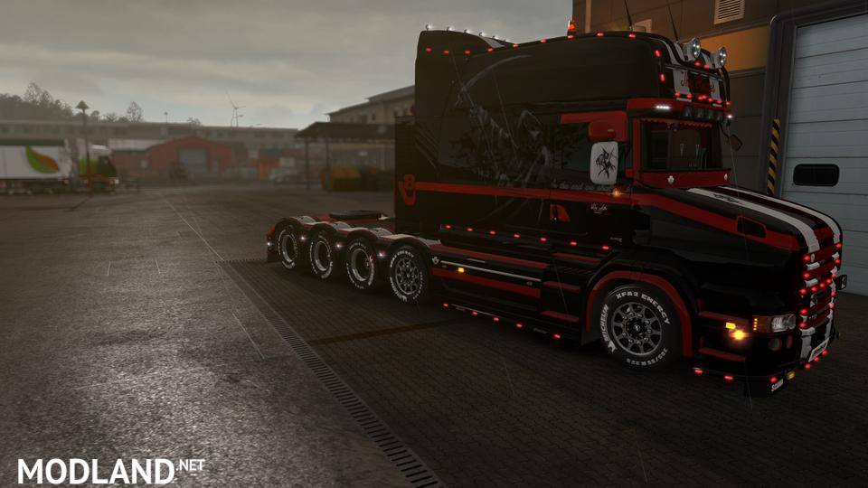 Scania T Accessories ReMoled V8 R1 for 1.21