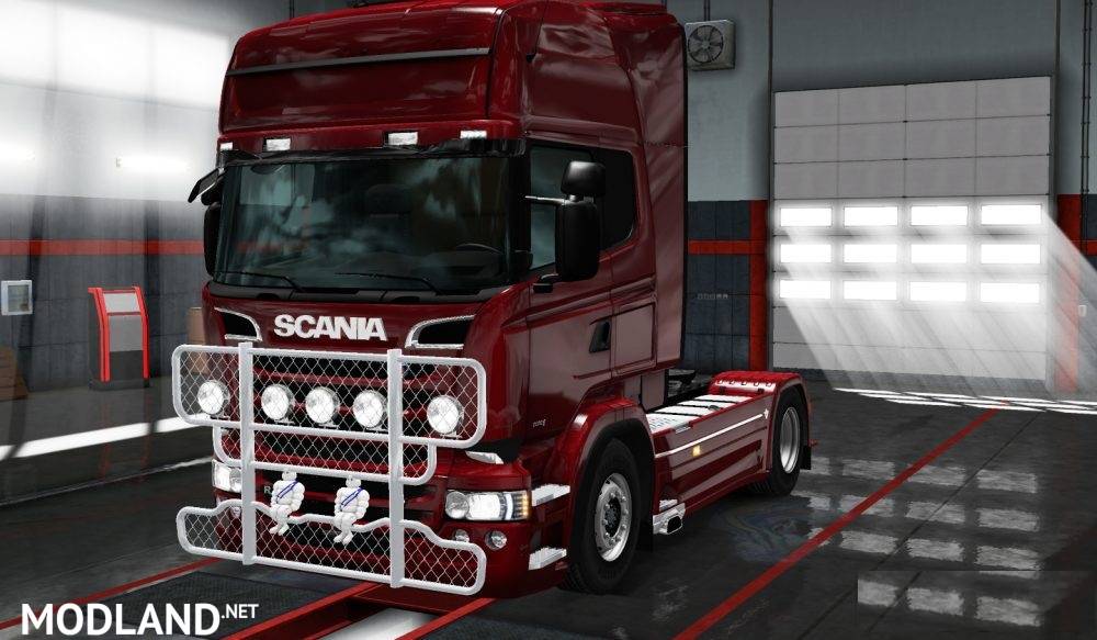 [1.30] Wrecker Bullbar for Scania RJL