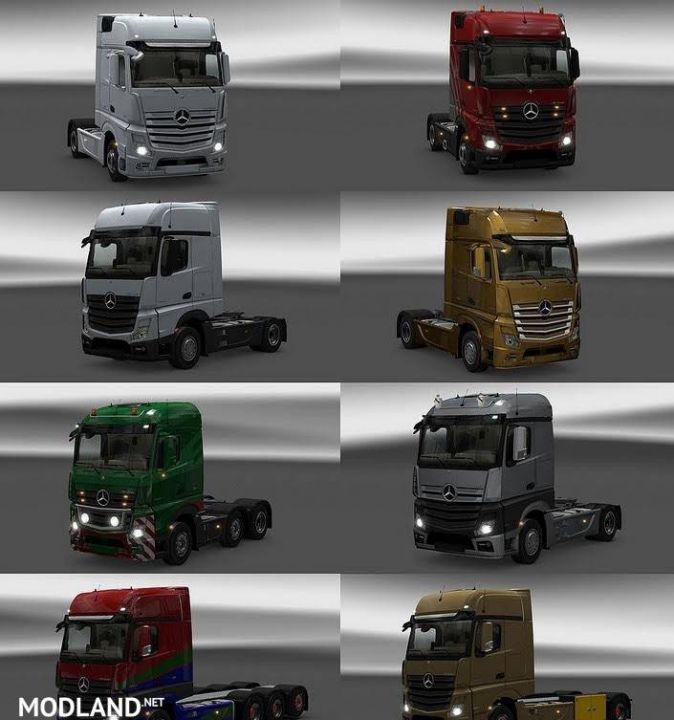 New Actros Plastic Parts & More