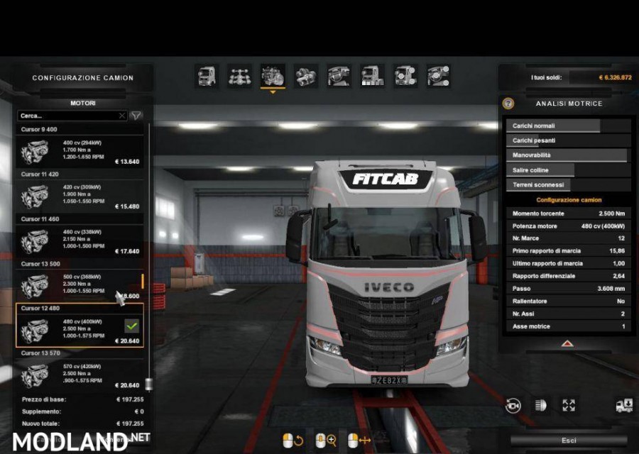 ADDONS FOR IVECO S-WAY
