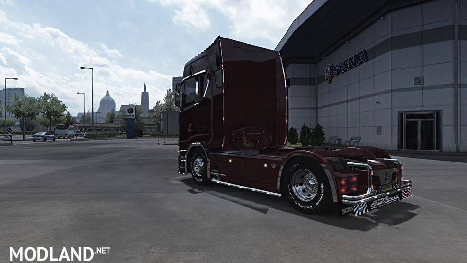 Tuning accessories for NG Scania S-series