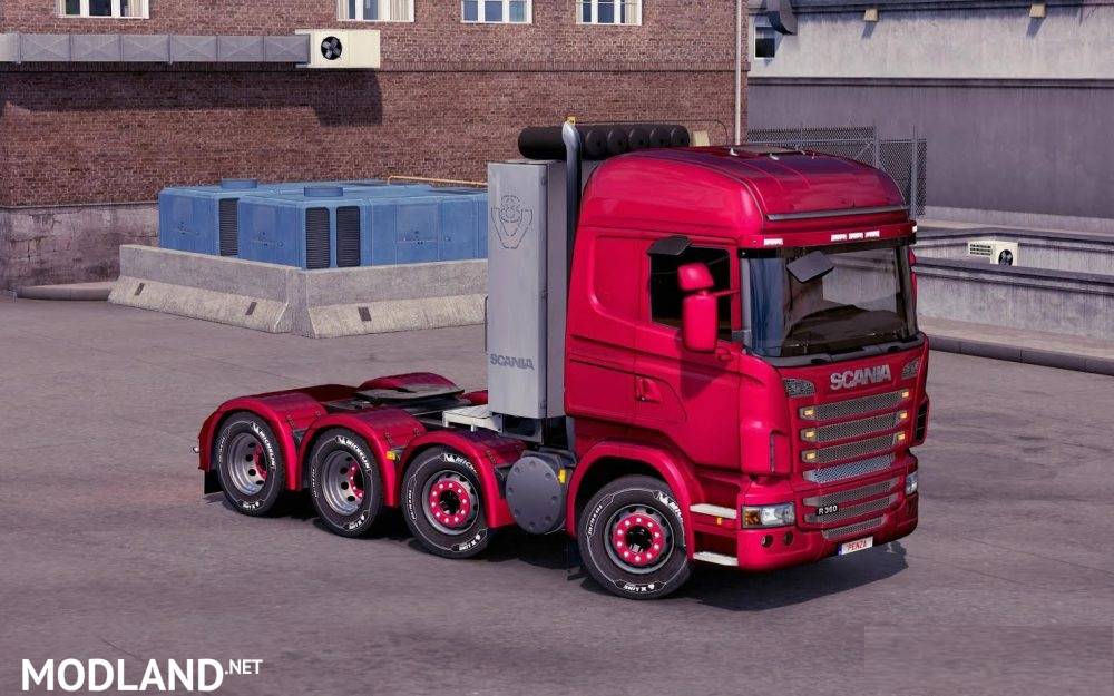 Allows you to put any cabin on an 8×4 chassis for ETS 2