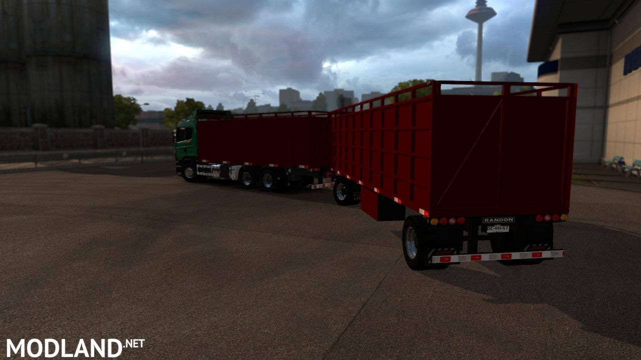 Cattle and Trailer Addon for Scania RJL 1.28.x