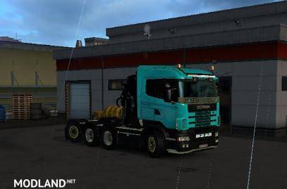 Crane for Scania R4 (RJL) 1.34.x