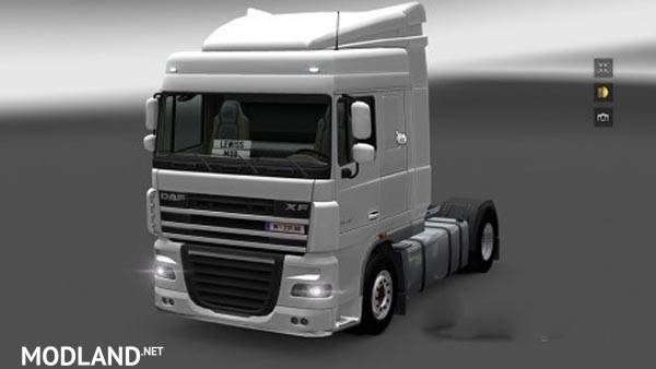 DAF XF Licence Plate Final Version