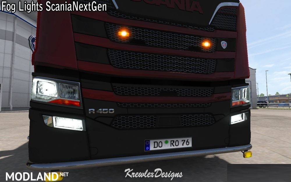 Krewlex Scania NextGen Foglights