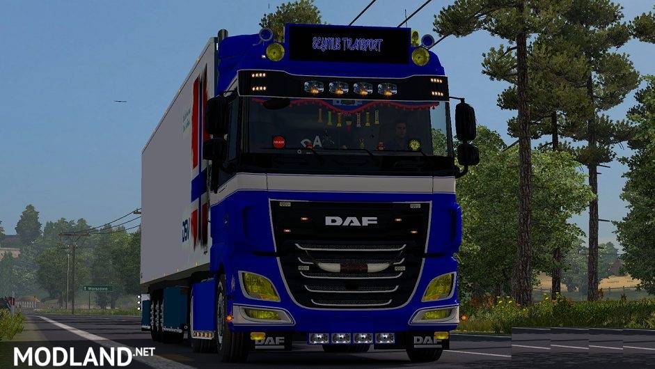DAF yellow lights