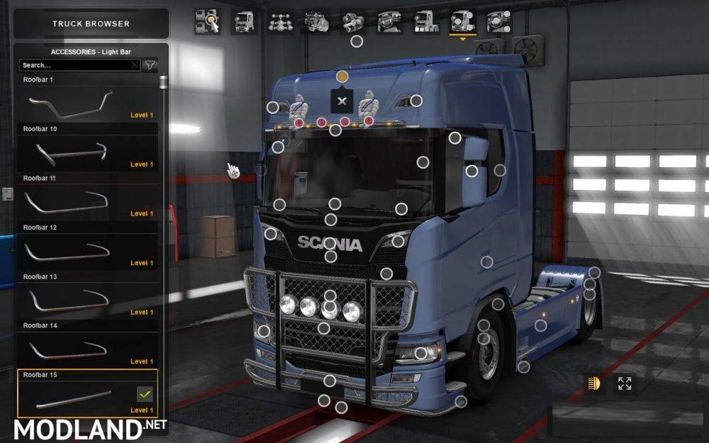 Scania S & R New Tuning Accessories (SCS)