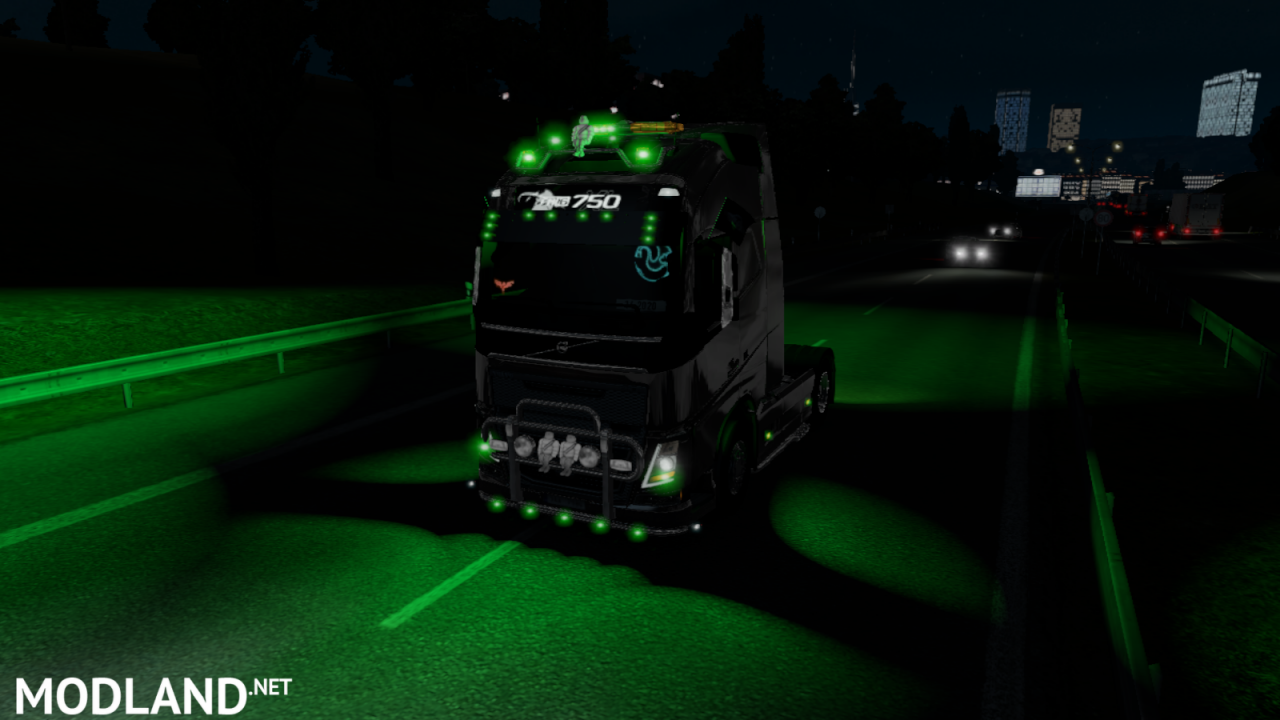 Realistic Blinker Green Lights 