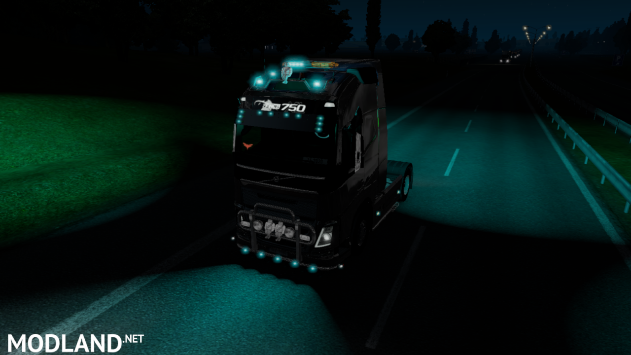 Realistic Blinker Blue Lights 1.36