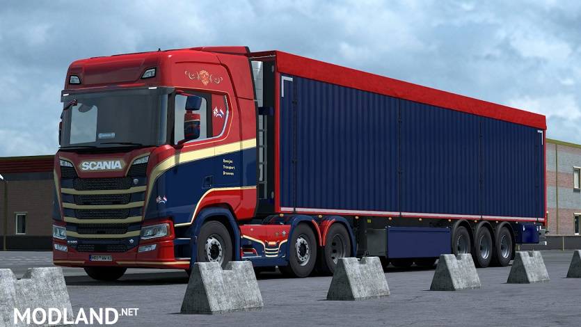 Scania RD Transport (Tunning and Skin)