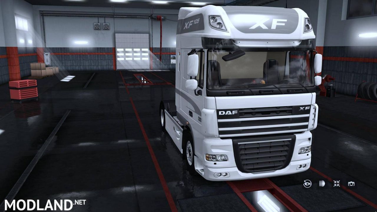Exterior view reworked for DAF XF 105