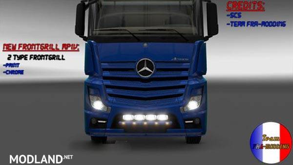 Frontgrill Mercedes Actros MPIV