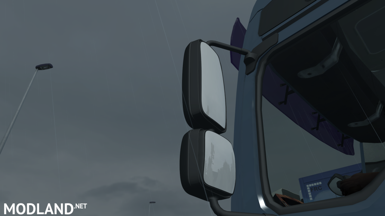 Improved mirrors for MAN TGA by Madster